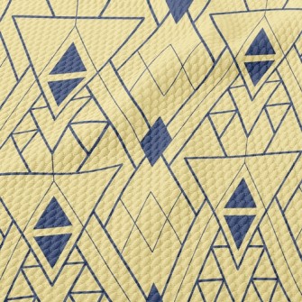 Egyptian Style Tiles Birdseye Piqué