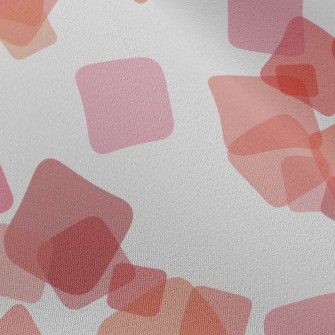 Transparent Falling Blocks Chiffon