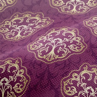 Bright Gold Pattern Performance Linen