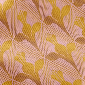 Golden Magic Flower Standard Corduroy