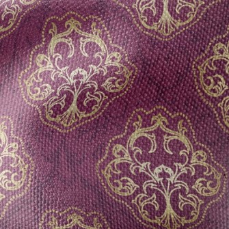 Bright Gold Pattern Waterproof Canvas