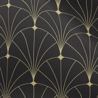 Basket Fan-shaped Ginkgo Chiffon