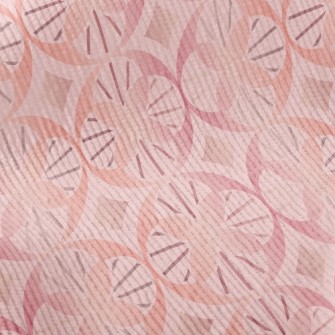Rose Gold Geometric Figure Standard Corduroy
