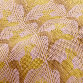 Golden Magic Flower Performance Linen