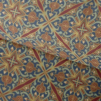Oriental Nostalgic Pattern Waterproof Oxford