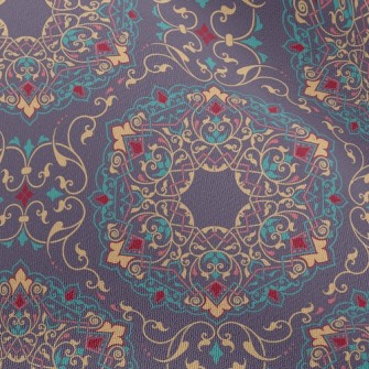 Arabic Colorful Pattern Chiffon