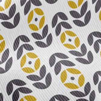 Special Geometric Flowers Standard Corduroy