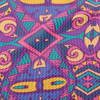 Tribal Totem Birdseye Piqué
