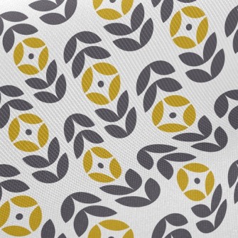 Special Geometric Flowers Twill