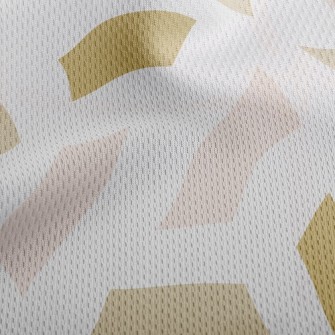 Isometric Bricks Athletic Mesh Flat Back