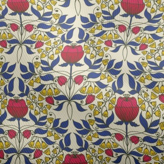 Bright Flower Tiles Dobby
