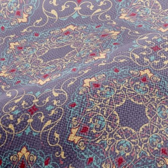 Arabic Colorful Pattern Performance Linen