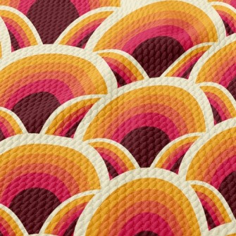 Stacked Semicircle Plot Birdseye Piqué