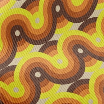 Shiny Spiral Wave Standard Corduroy