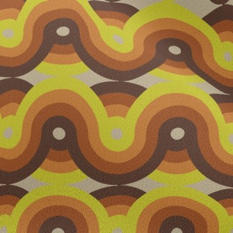 Shiny Spiral Wave Chiffon