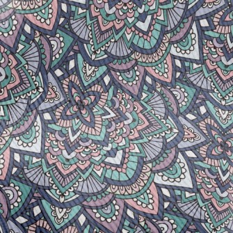 Stacking Flowers In Layers Standard Corduroy