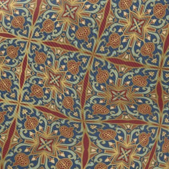 Oriental Nostalgic Pattern Twill