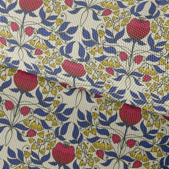 Bright Flower Tiles Waterproof Oxford