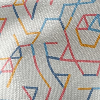 Geometric Splicing Lines Waterproof Canvas
