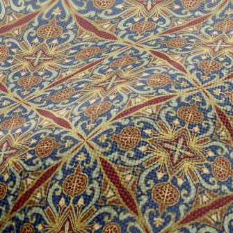 Oriental Nostalgic Pattern Performance Linen