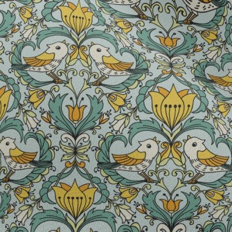 Love Golden Bird Chiffon