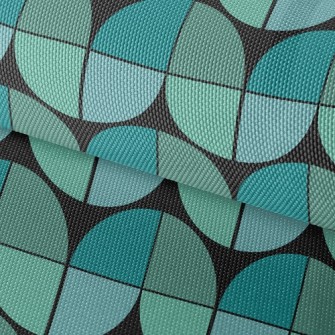 Water Pipe Waves Waterproof Oxford