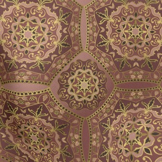 Indian Mandala Pattern Stretch Ponte