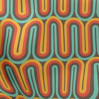 Four Color Water Pipes Stretch Ponte