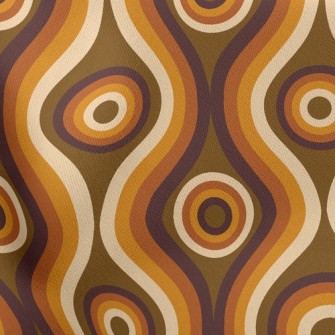 Straight Wavy Lines Stretch Ponte