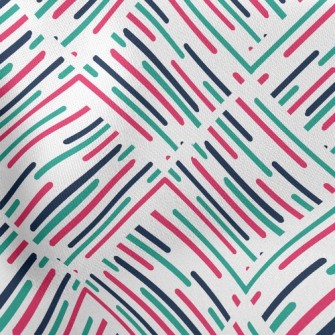 Three Color Intersecting Lines Stretch Ponte