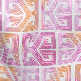 Gradient Retro Lines Stretch Ponte