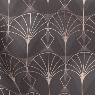 Gold Frame Line Decoration Stretch Ponte