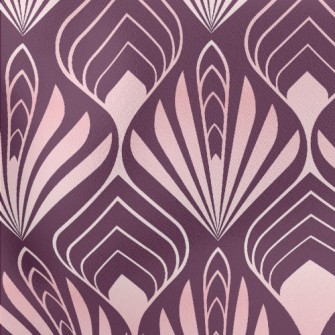 Geometric Square Flower Stretch Ponte