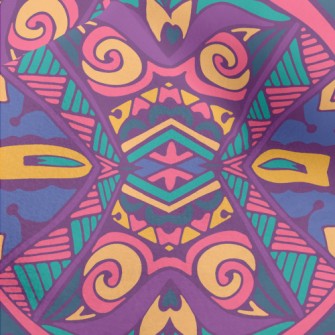 Tribal Totem Micro Fleece