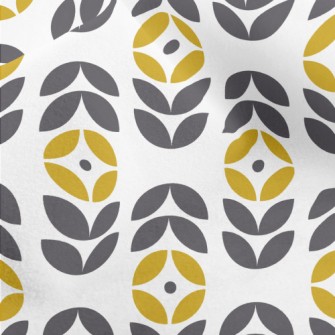 Special Geometric Flowers Micro Fleece