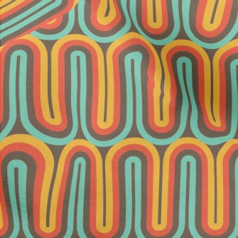 Four Color Water Pipes Micro Fleece