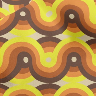 Shiny Spiral Wave Micro Fleece