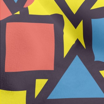 Dudile Geometry Diagram Micro Fleece