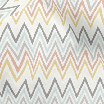 Herringbone Retro Illustration Micro Fleece