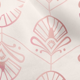 Rose Gold Art Fan Micro Fleece