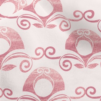 Semicircle Fan Flower Micro Fleece