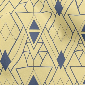 Egyptian Style Tiles Micro Fleece