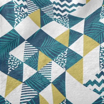 Triangular Transparent Coconut Minky
