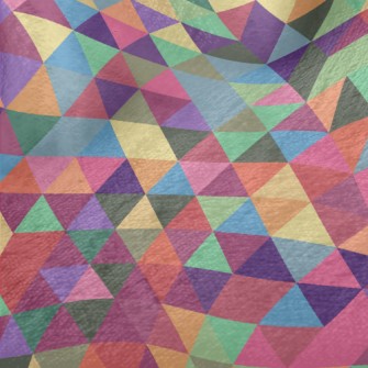 Color Kaleidoscope Minky