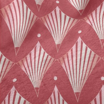 Artistic Radial Lines Minky