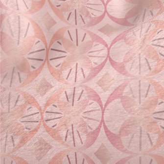 Rose Gold Geometric Figure Minky