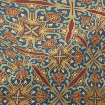 Oriental Nostalgic Pattern Piqué