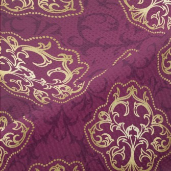 Bright Gold Pattern Piqué