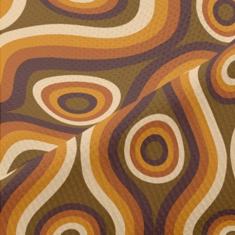 Straight Wavy Lines Piqué