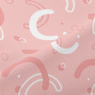Semi-curved Long Strip Piqué